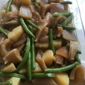 クックOPWZB6☆'s cooksnap of when they made 中華・豚皮とジャガイモとインゲンの炒め煮.
