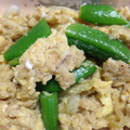 クックHDEHXO☆'s cooksnap of when they made 豚ひき肉とスナップエンドウの卵とじ.