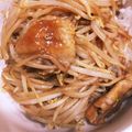 クックP7P5QW☆'s cooksnap of when they made 【農家のレシピ】もやしの豚味噌どん.