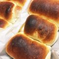 ひぃ1110's cooksnap of when they made パウンドケーキ型で生食パン.