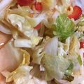 ﾌﾞﾚﾝﾀﾞ's cooksnap of when they made 冷凍うどんで簡単サラダうどん♪.