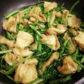 seripoke's cooksnap of when they made 【簡単】調味料2つだけ♡セリと油揚げ炒め.