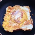 めーもん's cooksnap of when they made マヨたまトースト♪.