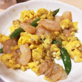 クック317K8L☆'s cooksnap of when they made えびとスナップエンドウの卵炒め.