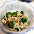 なおーズ☆キッチン's cooksnap of when they made えのきとオクラの梅ポン酢和え.