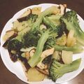 u1k2a3's cooksnap of when they made 簡単ブロッコリーの中華風炒め.
