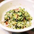 ishigon3's cooksnap of when they made パリパリきゅうりのごまマヨポンサラダ♪.