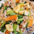 じんとっと's cooksnap of when they made 小松菜とタケノコと豚バラ炒め.