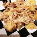 おりんmama's cooksnap of when they made 豚肉とじゃが芋のおかかチーズ炒め☆.