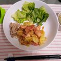 ゆにちゃん★☆★'s cooksnap of when they made 簡単！銀鮭ジャーマンポテト.