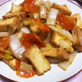 kana✩'s cooksnap of when they made 白菜と厚揚げと竹輪の中華炒め.