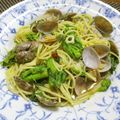 ジョングレ's cooksnap of when they made 旬のあさりと菜の花のボンゴレ☆春パスタ.