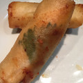 yuuringo01's cooksnap of when they made 簡単！ささみと大葉とチーズの春巻き.