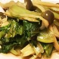記念樹's cooksnap of when they made キノコとサニーレタスの簡単炒め.