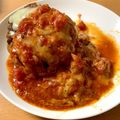 ちびぼん★'s cooksnap of when they made トマトソースのとろとろチーズハンバーグ♪.