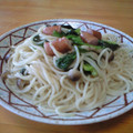 salymama's cooksnap of when they made きのことほうれん草の和風パスタ.