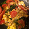avrilseise's cooksnap of when they made ほうれん草とトマトのツナ炒め.
