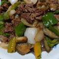 ナーちゃん's cooksnap of when they made 牛肉と夏野菜のオイスターソース炒め.