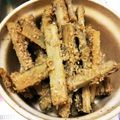 キャラメグ♪'s cooksnap of when they made 材料１つ☆やみつきごぼうの味噌きんぴら.