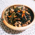 ドラエミ's cooksnap of when they made 鶏肉INで美味しい★ひじきの煮物.