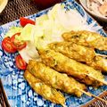 marobkk's cooksnap of when they made スパイシーチキンケバブ＝ネパール風.