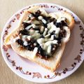 take♪aki♪'s cooksnap of when they made 忙しい朝に♪ひじきチーズトースト.