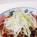 つぼみの's cooksnap of when they made 驚愕レシピNo.22ねぎそば(ラーメン).