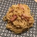skiny555's cooksnap of when they made 生クリーム不使用！簡単濃厚カルボナーラ.