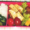 つくね's cooksnap of when they made お弁当に☆卵1こで作る！なめたけの卵焼き.
