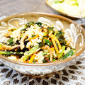 makichihua's cooksnap of when they made ひじきと小松菜の炒め物.
