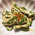 土屋はちまき's cooksnap of when they made 絹さやのクリームチーズ和え.