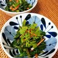 さくらスキップ's cooksnap of when they made ほうれん草と香菜のナンプラー和え.