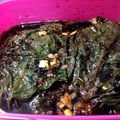 kikko1965's cooksnap of when they made えごまの葉 醤油漬け ケンニプ.