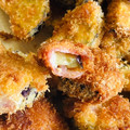 とこ・ω‐★'s cooksnap of when they made お母さんの茄子とベーコンの揚げ物.
