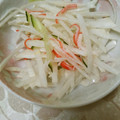 urararara's cooksnap of when they made 簡単！カニカマと大根ときゅうりのサラダ.