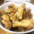 TeruAke's cooksnap of when they made 手羽中とレンコン、にんにくの甘酢煮込み.