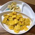 Kana♡♡♡'s cooksnap of when they made 離乳食☆ふわっふわ簡単フレンチトースト♡.