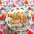 夢夢555's cooksnap of when they made おひとりさまの餃子で揚げピカタ.