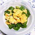 Ueda_ke's cooksnap of when they made 【共働きの15分】絹さやの卵炒め.