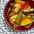 ふたごゆき's cooksnap of when they made 野菜が美味しい！夏野菜の黒酢あんかけ♪.