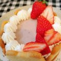 ♥︎pukku♥︎'s cooksnap of when they made 苺のカスタードクリーム♪.