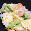 みかんみかんだいすき's cooksnap of when they made 低糖質☆カリフラワーライスの海老炒飯！.