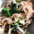 クックIX0124☆'s cooksnap of when they made さっぱり☆新玉ねぎとニラの梅肉おかか和え.