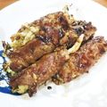 プラハの街並み's cooksnap of when they made キャベツの豚バラ巻きdeウスターマヨ炒め.