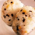 どんぐりぱん's cooksnap of when they made シャア専用　天かす昆布おむすび.
