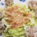 プラハの街並み's cooksnap of when they made 温レタスの♡和風タラコ餡掛け♪ヘルシ〜.
