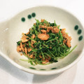 うさこちゃん＊'s cooksnap of when they made 豆苗と鮭フレークのお浸し.