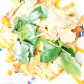 ユーロン's cooksnap of when they made 油揚げとミョウガの卵とじ.