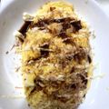 はぎるぅ's cooksnap of when they made 節約！ランチに簡単ボリューミィオムそば飯.