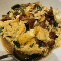 JunAiママ's cooksnap of when they made なめこと小葱の卵とじ.